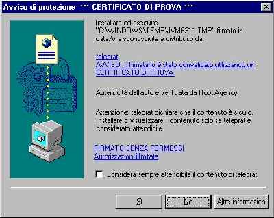 Certificato Microsoft